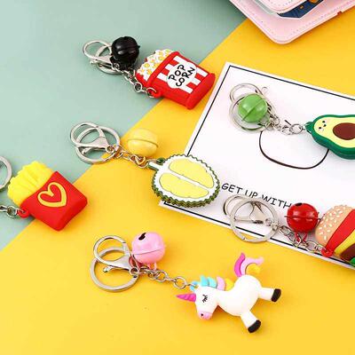 Cute personality key pendant cartoon key chn bag accessories