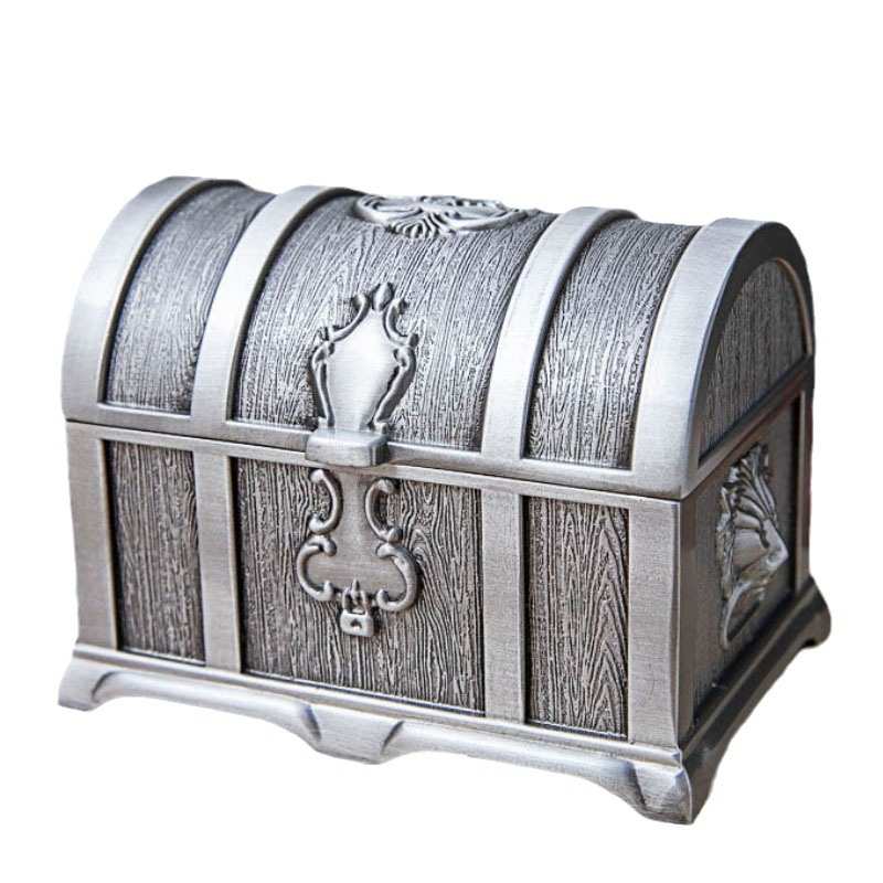 复古欧式创意百宝箱珠宝盒家用首饰收纳盒场景老物件装饰品摆件