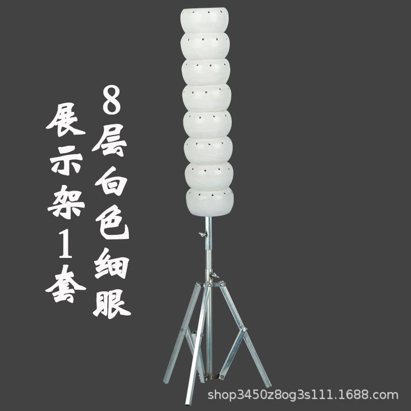 多功能塑料冰糖葫芦移动展示架折叠收缩糖葫芦塑料把子棒棒糖架子