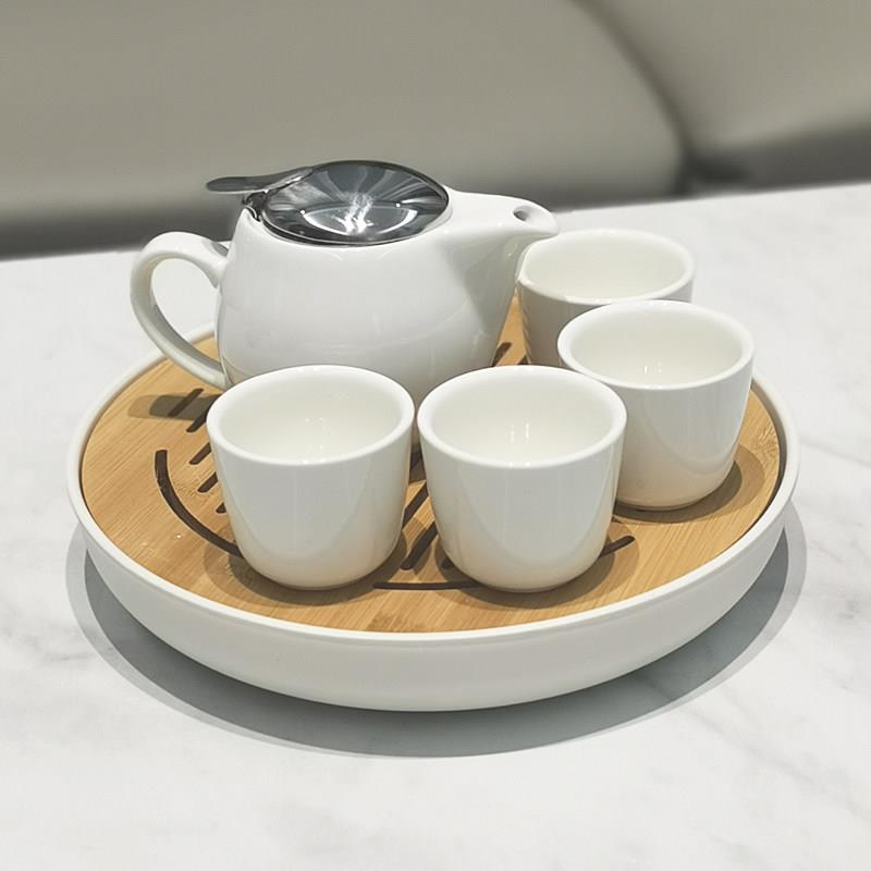 陶瓷茶壶泡茶家用茶具套组轻奢茶水壶泡茶专用大容量茶壶茶水分离