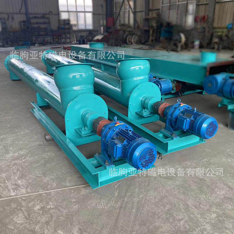 厂家供应管螺旋输送机 水平倾斜输送机 粮油干粉煤灰用螺旋输送机