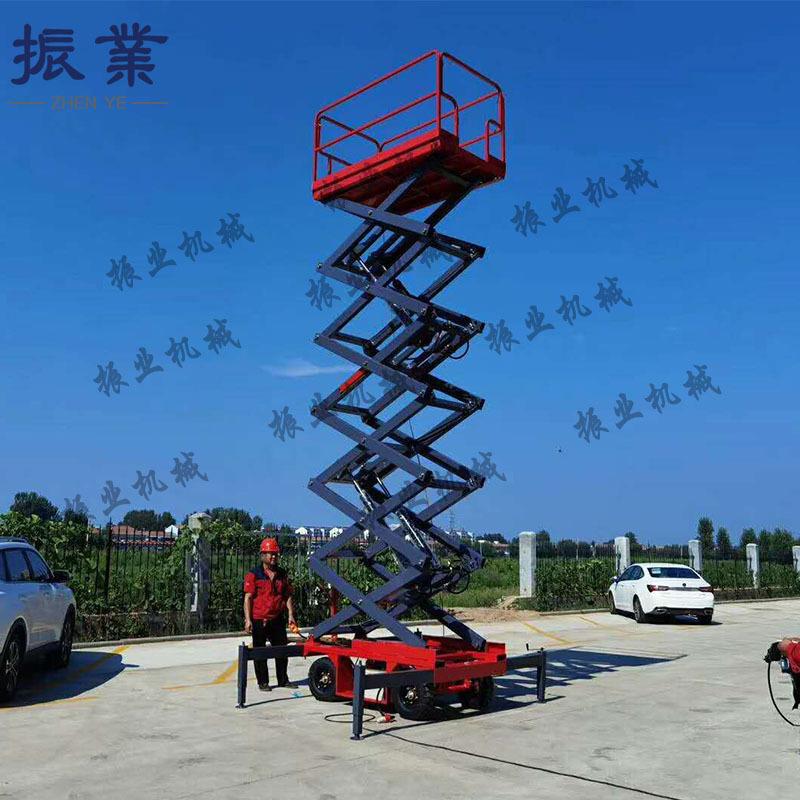 移动式升降机电动升降平台高空检修平台工程维修行车检修升降机