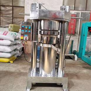 立式麻籽LFE油榨油机食用压油液压榨油机式液压香油花亚生芝麻韩