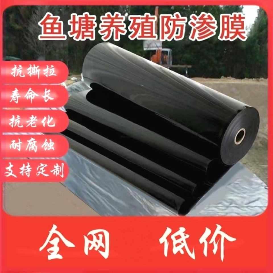 鱼塘防渗膜防漏加厚鱼池防水布化粪池蓄水池藕池护坡防塌陷专用