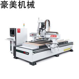 重型直排换刀加工中心 8PL CNC木工铣床 4刀库