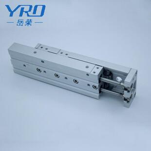 100AS双轴气动滑台 岳荣滑台气缸mxs12 MXS12L