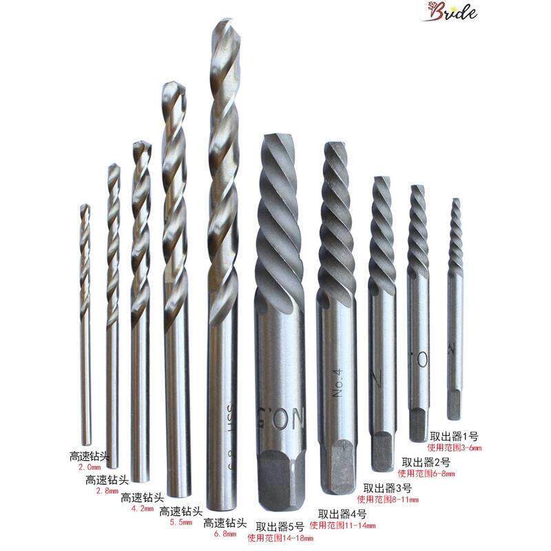 钻高强度螺丝断丝取出器修断头取断滑牙镙丝专用工具拆卸滑丝取丝