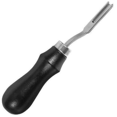 French Shovel Wide Black Beveler DIY Tool Edge Skiving