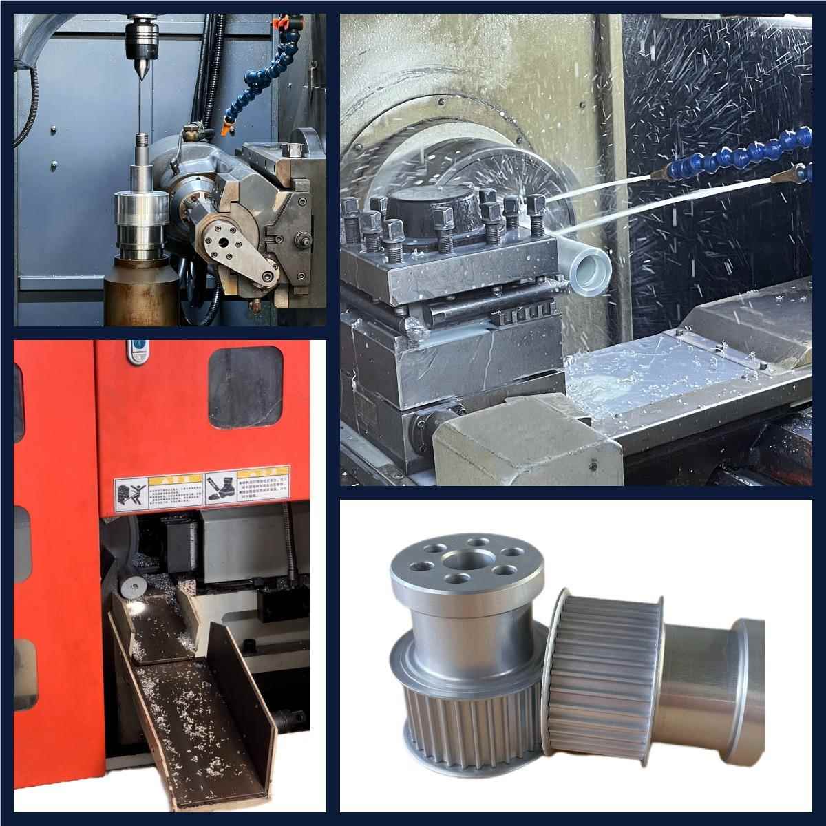 国外直供B轮ESTLITEM5M85M步14M同带轮铝合金同步铝制带轮