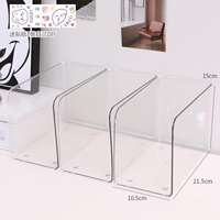 dividing bookends ins book magazine journal holder shelf thumbnail 3