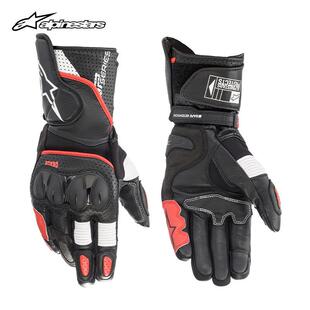 a星SP V3机车手套赛道比赛防摔机车摩托 托手套皮手套春秋季 男