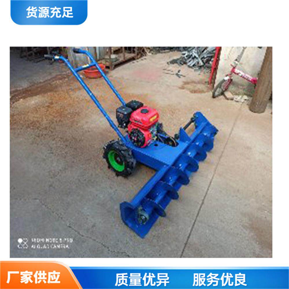 可家用蛟龙式抛雪机 手推自走式推雪机 小型学校道路公路清雪机