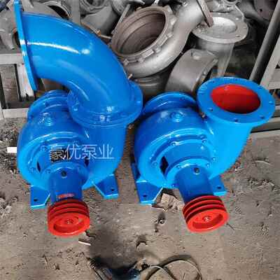 单级单吸蜗壳式混流泵 流排量城市排水泵 00HW-大81卧式电343动污