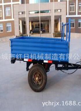 供应3吨自卸后翻拖车7CX3销售拖车场上作业机械农用后车斗