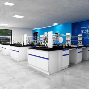 钢木实验实验室理化台板设台备实验桌中央试验工实咨询商家验室作