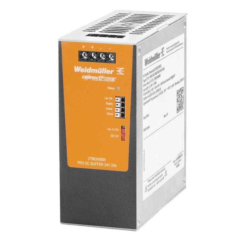 不间断电源CP DC UPS 24V 40A 魏德米勒 01370040010