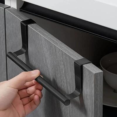 Towel Rod Over Cabinet Towel Rack Storage Organizer Bathroom