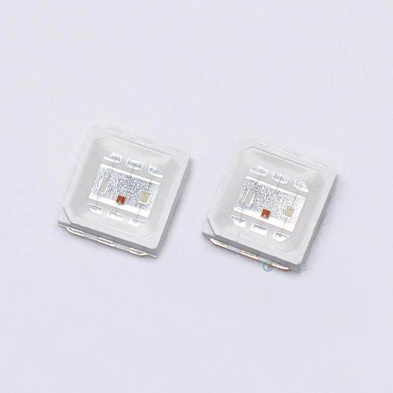 超高亮大功率1.5W5050rgb灯珠0.5W5054变色全彩七彩贴片式led灯珠