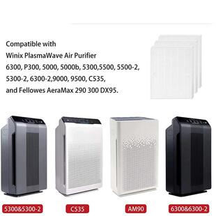 6300 5300 P300 C535 适配Winxi Hepa过滤网初效棉套装 115115