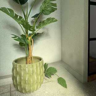 水泥商场创意摆件超口径宿阳台装饰花户外民器艺术仙人掌花盆大号