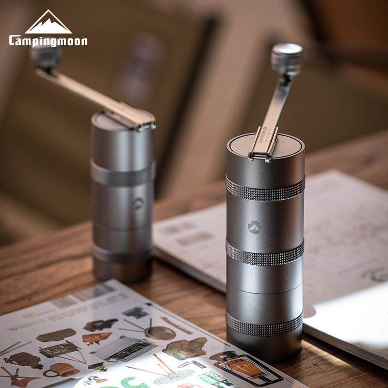 柯曼咖啡豆研磨器露营意式户外不锈钢磨芯可调节粗细折叠手摇豆机