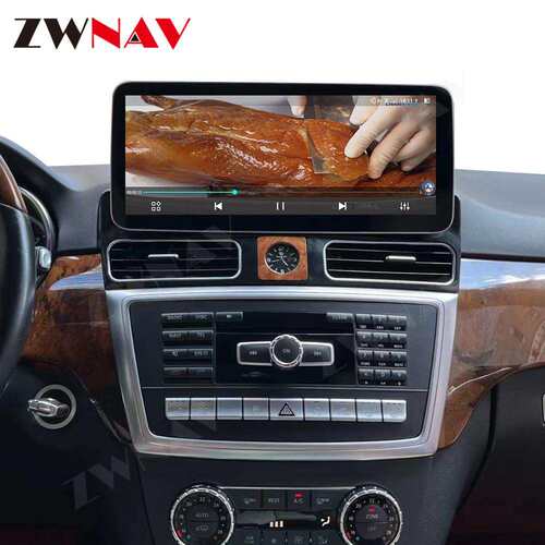适用于奔驰MLGLGLEGLSW166X166汽车导航触摸屏无线Carplay