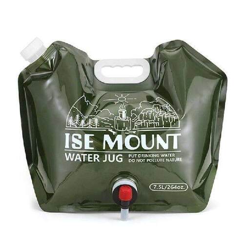 7.5L Camping Water Storage Bag with Faucet Portable Water