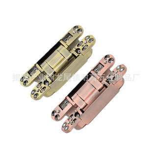 G40 十字暗铰链 三维可调暗铰链电镀处理表面青古红古 铰铰者合页