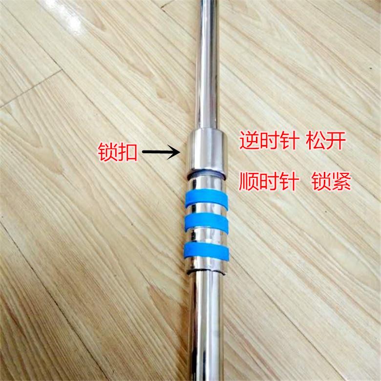 不锈钢可伸缩水勺取样勺加长汤勺水瓢大超长手柄可可订长度