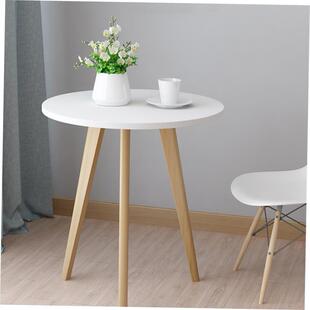 Small and set tea circular white table coffee chair