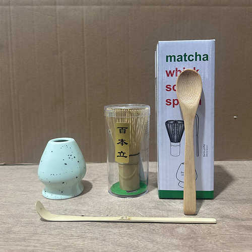 抹茶碗日式打抹茶宋代点茶工具陶瓷茶碗茶杯搅拌器抹茶刷茶筅套装