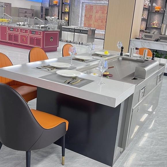 西厨设备商用电扒炉铁板烧设备餐厅酒店会所专用日式铁板烧