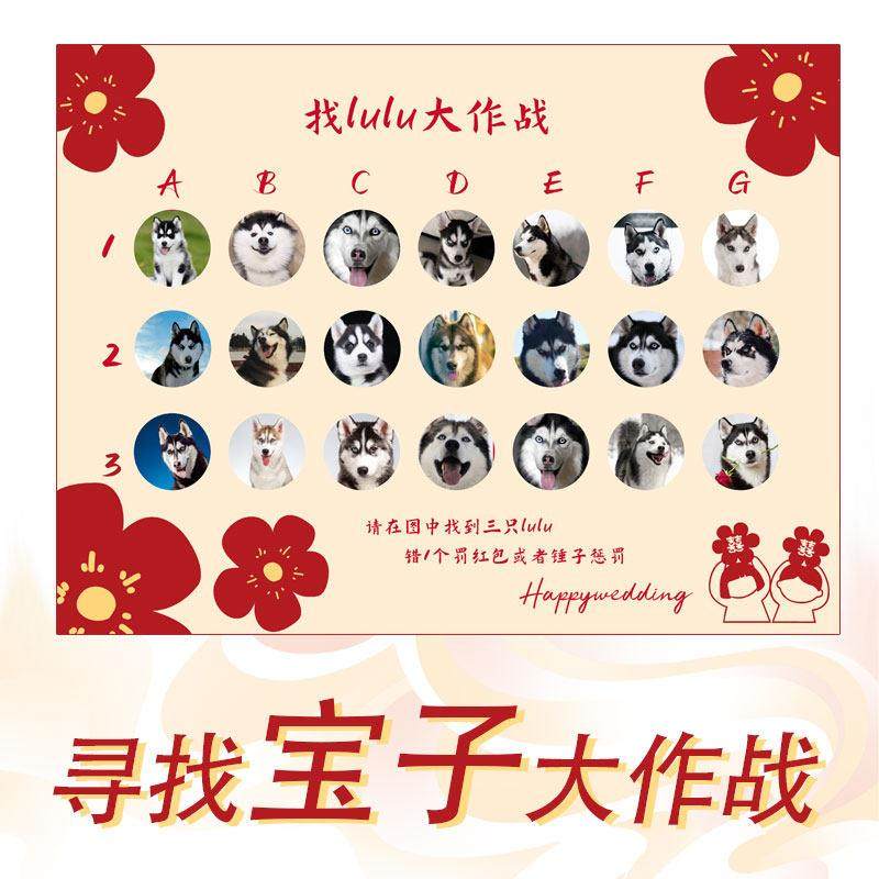 定制接亲找宠物狗狗猫猫游戏道具婚礼创意 结婚拦堵门 认猫咪狗子,节庆用品/礼品,堵门/游戏道具,淘宝优惠券,粉丝福利购,淘宝优惠卷