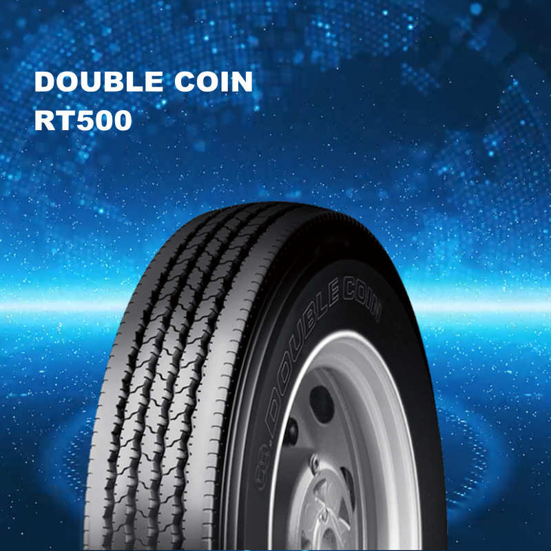 Double coin 双钱9.5R17.5-18PR RT500 全钢子午线卡客车真空轮胎