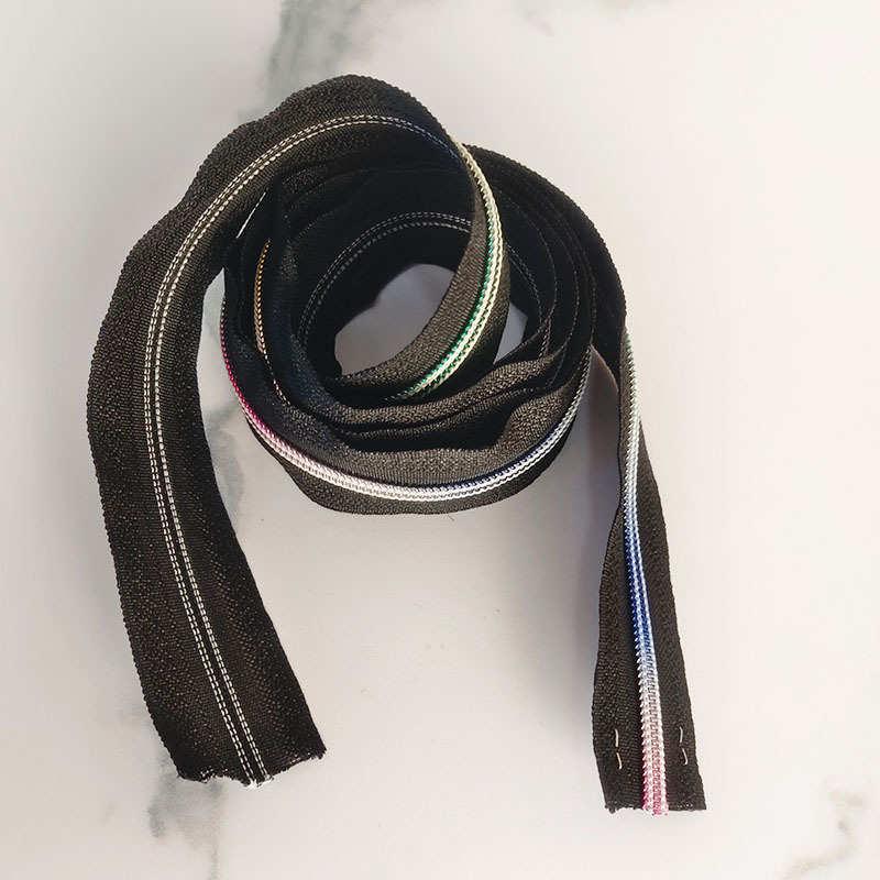 5#彩色牙尼龙拉链厂家批发多种规格手袋箱包家纺被罩拉链多颜色