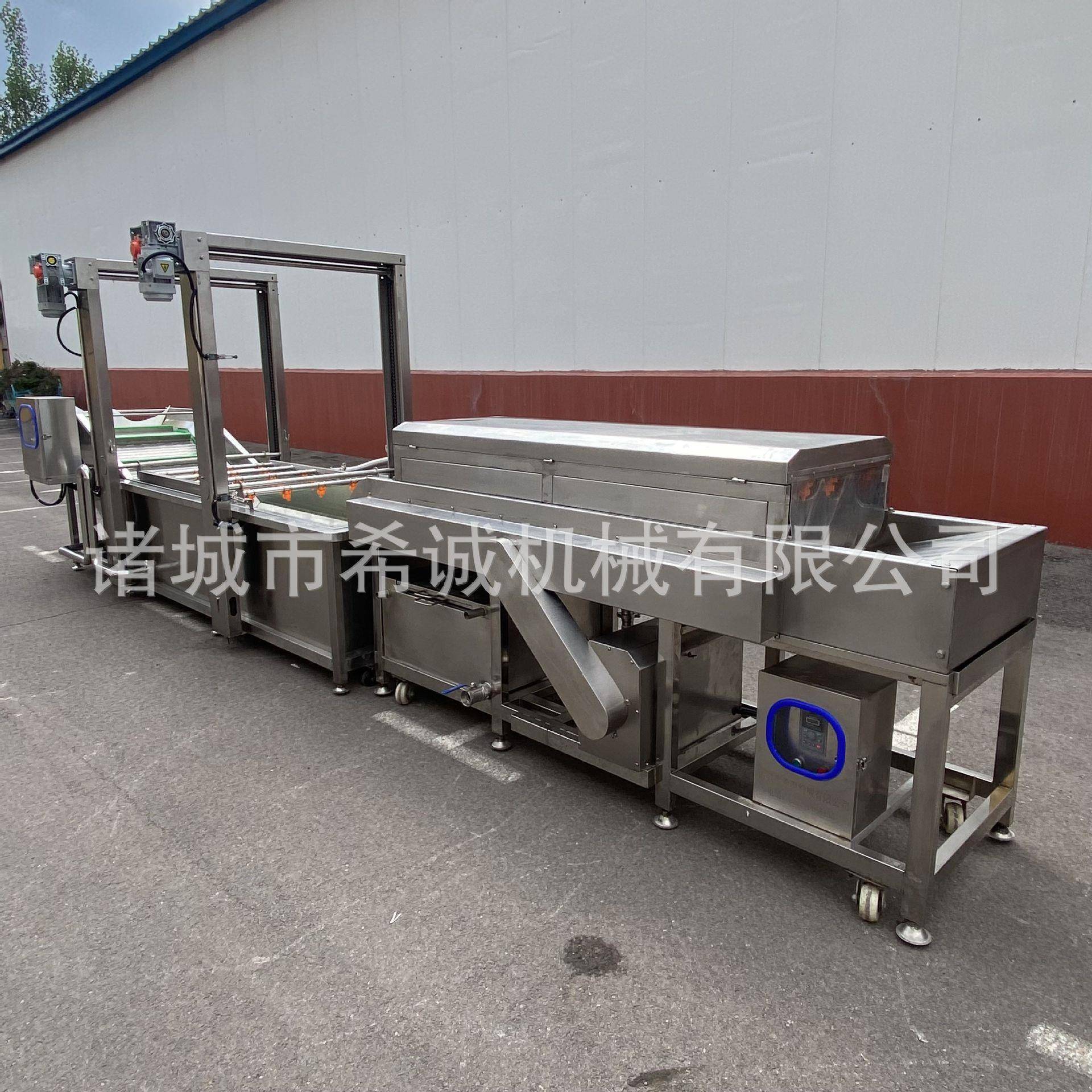 芒果毛桃橙子气泡清洗机蓝莓荔枝清洗风干设备多功能果蔬清洗机