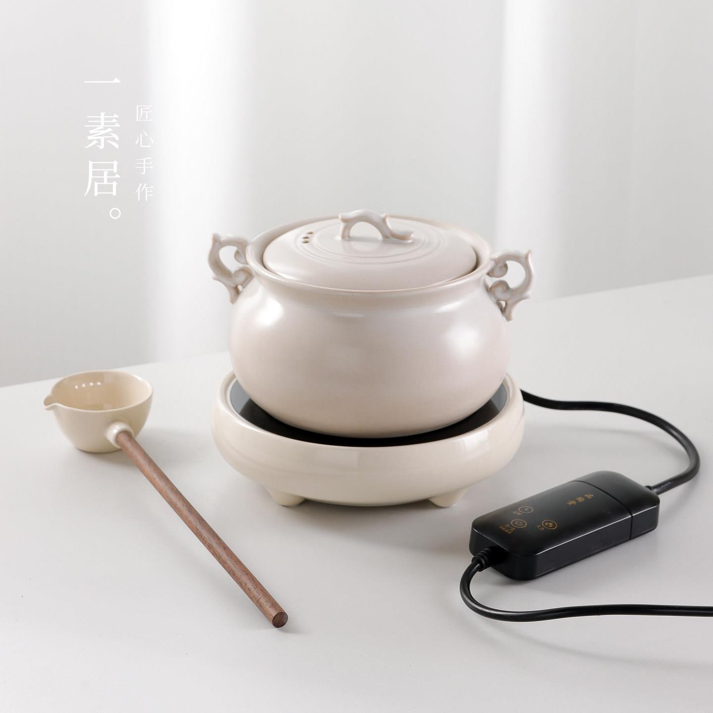 2026新款围炉煮茶器煮茶炉电陶炉煮茶壶陶壶可明火泡茶碗一人茶具