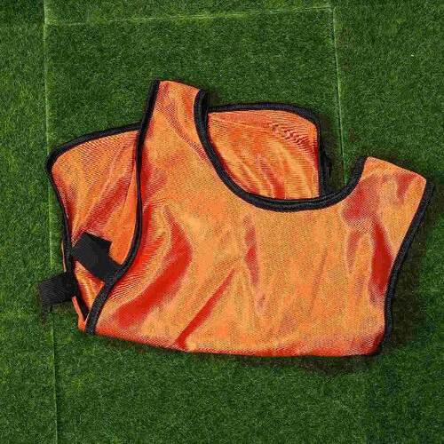 6 Pcs Scrimmage Vest Kids Soccer Ball Jersey Training