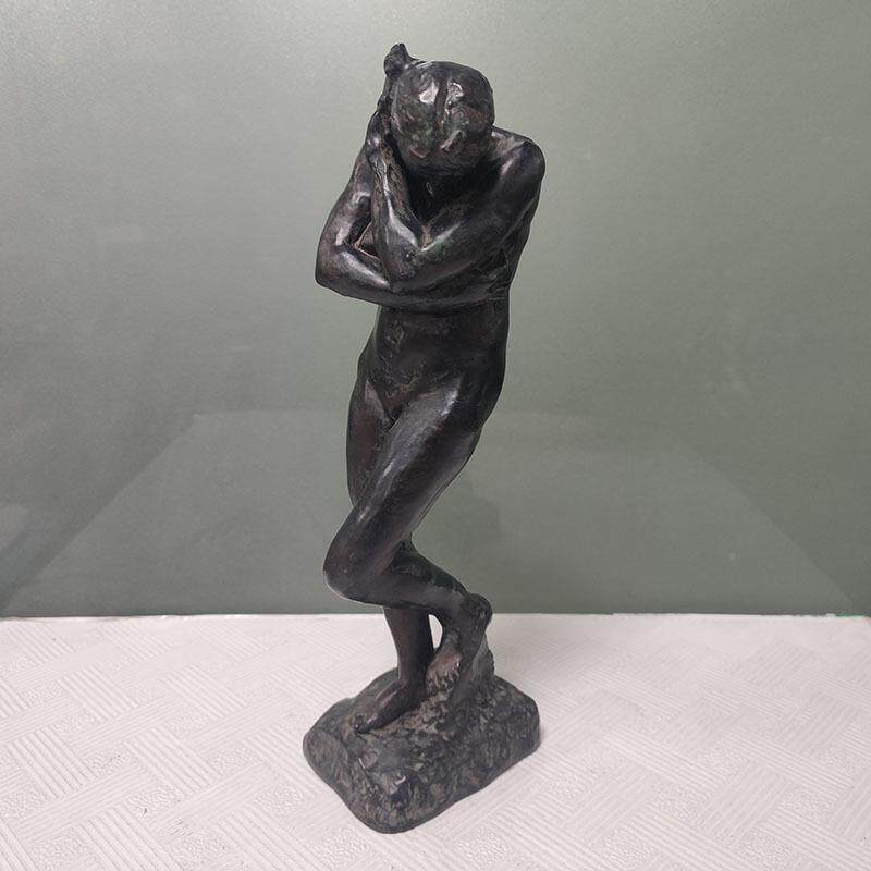 厂家供应仿铜效果人物雕像欧式夏娃雕塑摆件家居装饰品