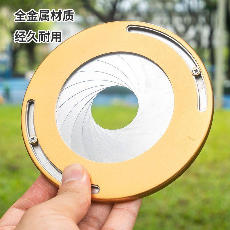 旋转伸缩画圆器木工建筑制图绘图工具尺全金属圆规尺模具尺