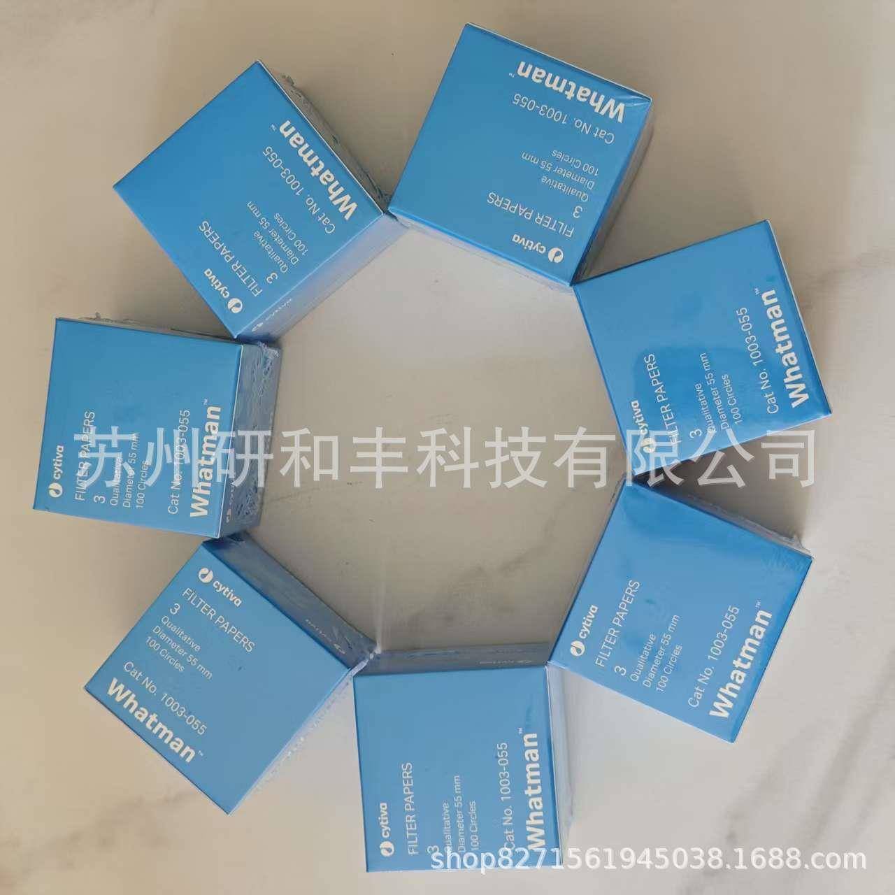 1003-055Whatman 3号孔径6μm定性滤纸布氏漏斗专用滤纸