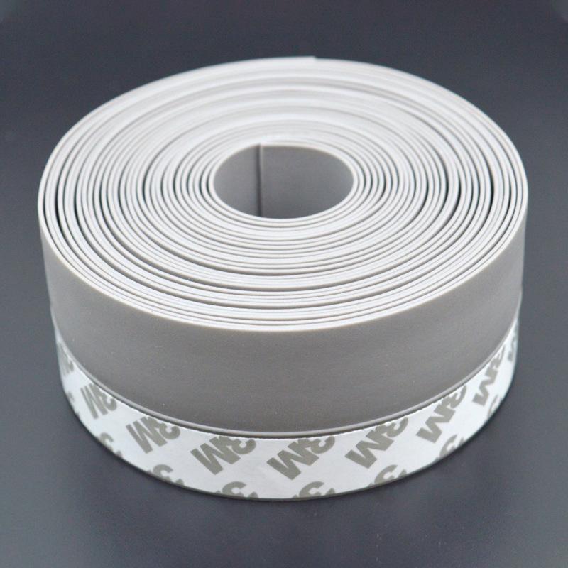 门缝密封条加宽门底门窗玻璃门防风贴大铁门缝隙防鼠门挡胶条加厚