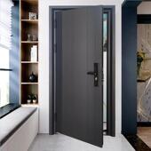 防盗门入口门非户副母门入口门出租门单门副母钢工程双门