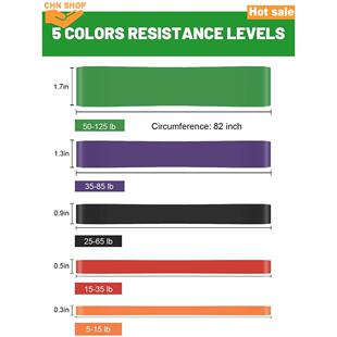 Assistance Bands Resistance Band 5pcs Exercise Pull