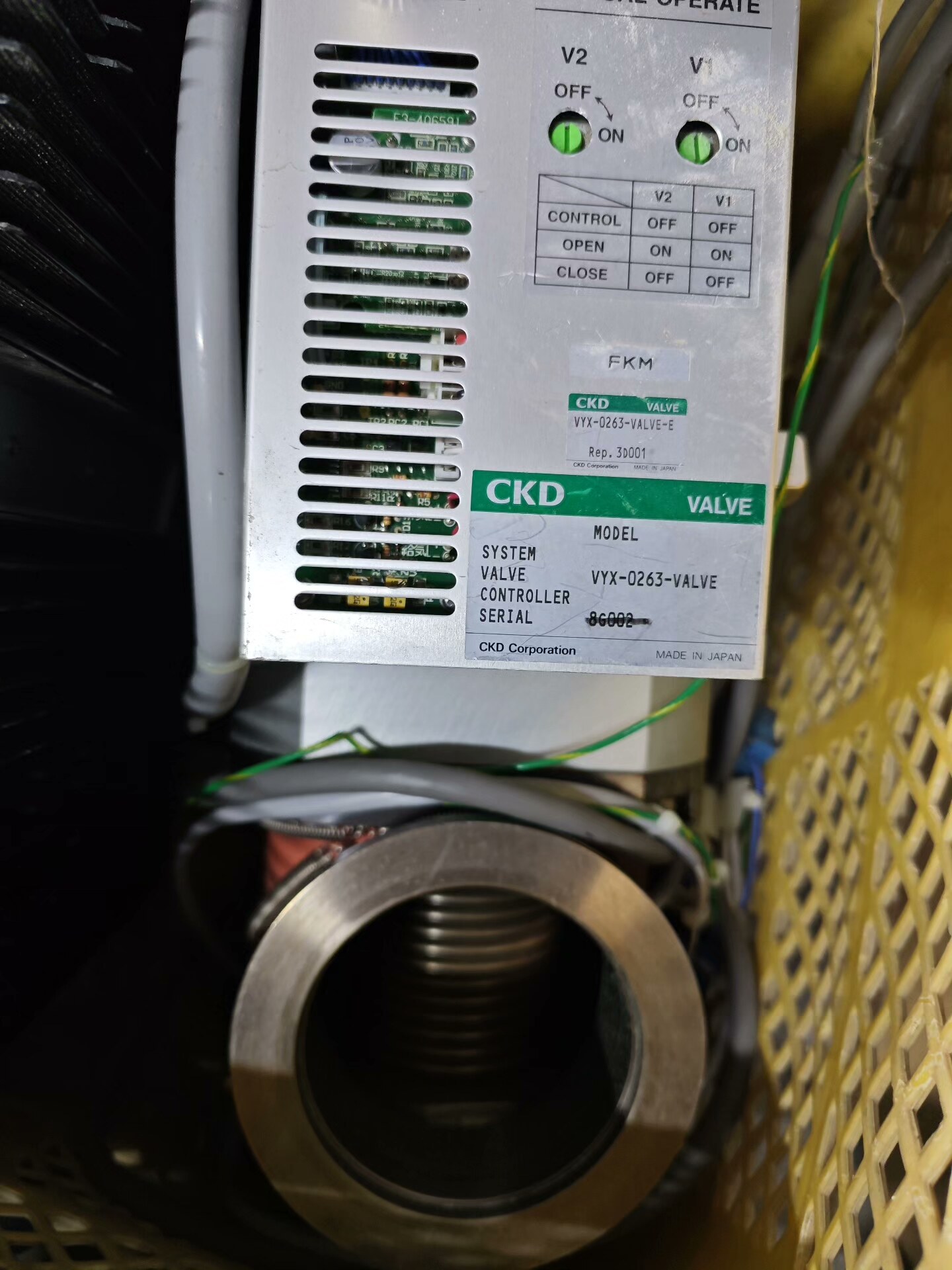 日本CKD VYX-0263阀门控制器，拆机品，现货几台，议