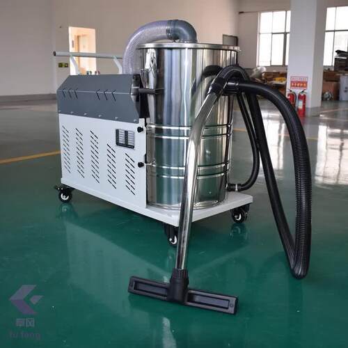 工业吸尘器大功率高压吸尘器三相移动式干湿两用吸尘器
