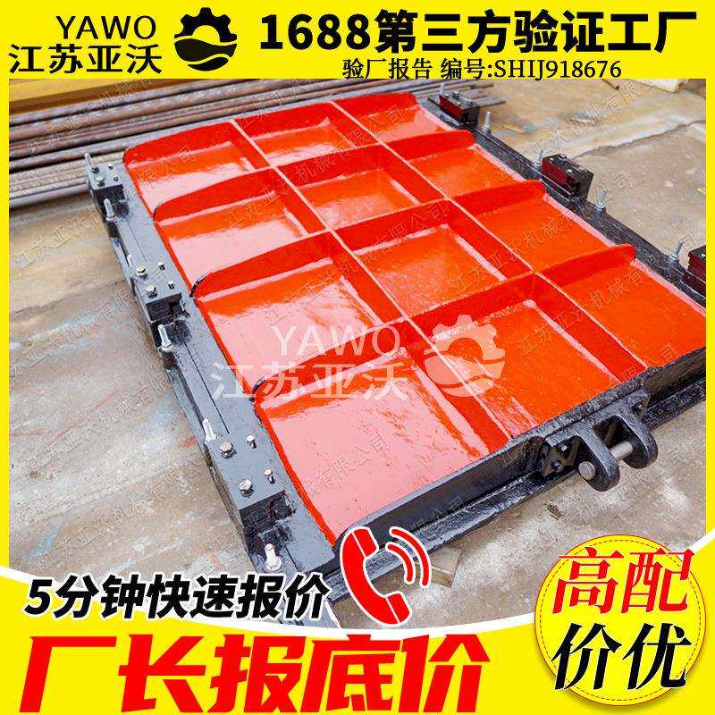 铸铁闸门实力工厂水库水利SCADA系统镶铜铸铁方闸门及手电启闭机