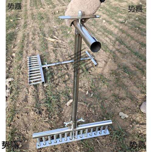 FHZ种葱器栽葱机器栽苗器大葱叉自动孔神工具打洋葱种菜移栽子移