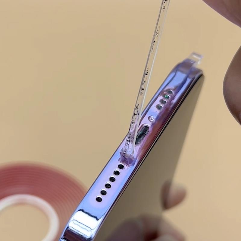 适用苹果13手机孔灰尘清理除尘胶iphone12promax听筒喇叭孔11pro清洁神器mini充电孔口除灰贴套装扬声器配件