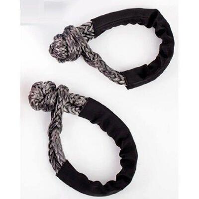 2pcs,17Ton-30Ton, 38000lbs—66700lbs, u-hook knot rope